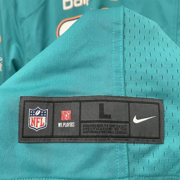 Miami Dolphins Cameron Wake Nike On Field Football Jersey 91 Men's Large NFL - Picture 6 of 10